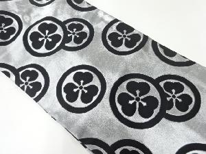 リサイクル　カタバミ紋織出し踊り用名古屋帯